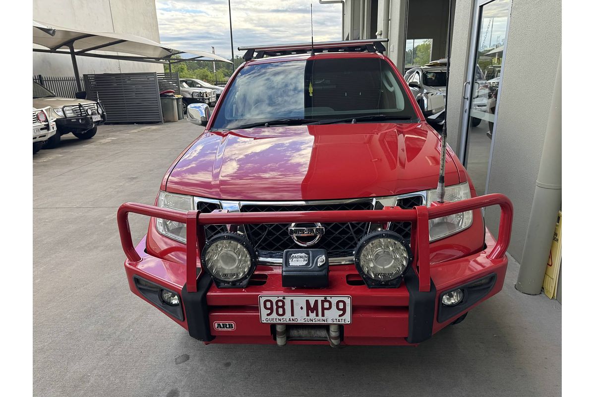 2012 Nissan NAVARA ST-X 550 DUAL CAB D40 S5 MY12