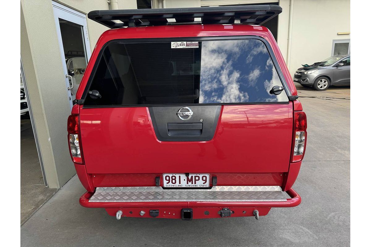 2012 Nissan NAVARA ST-X 550 DUAL CAB D40 S5 MY12