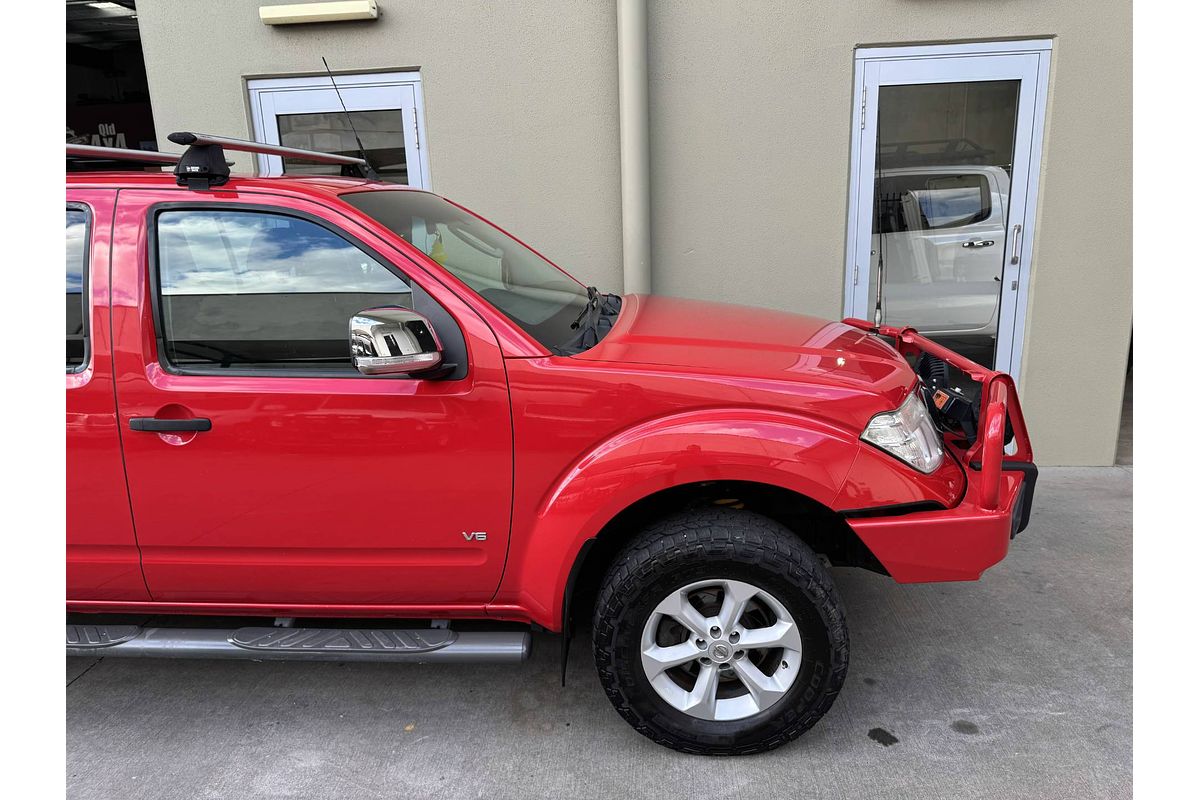 2012 Nissan NAVARA ST-X 550 DUAL CAB D40 S5 MY12