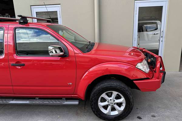 2012 Nissan NAVARA ST-X 550 DUAL CAB D40 S5 MY12
