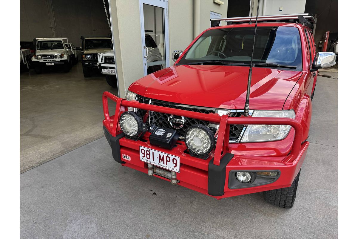 2012 Nissan NAVARA ST-X 550 DUAL CAB D40 S5 MY12