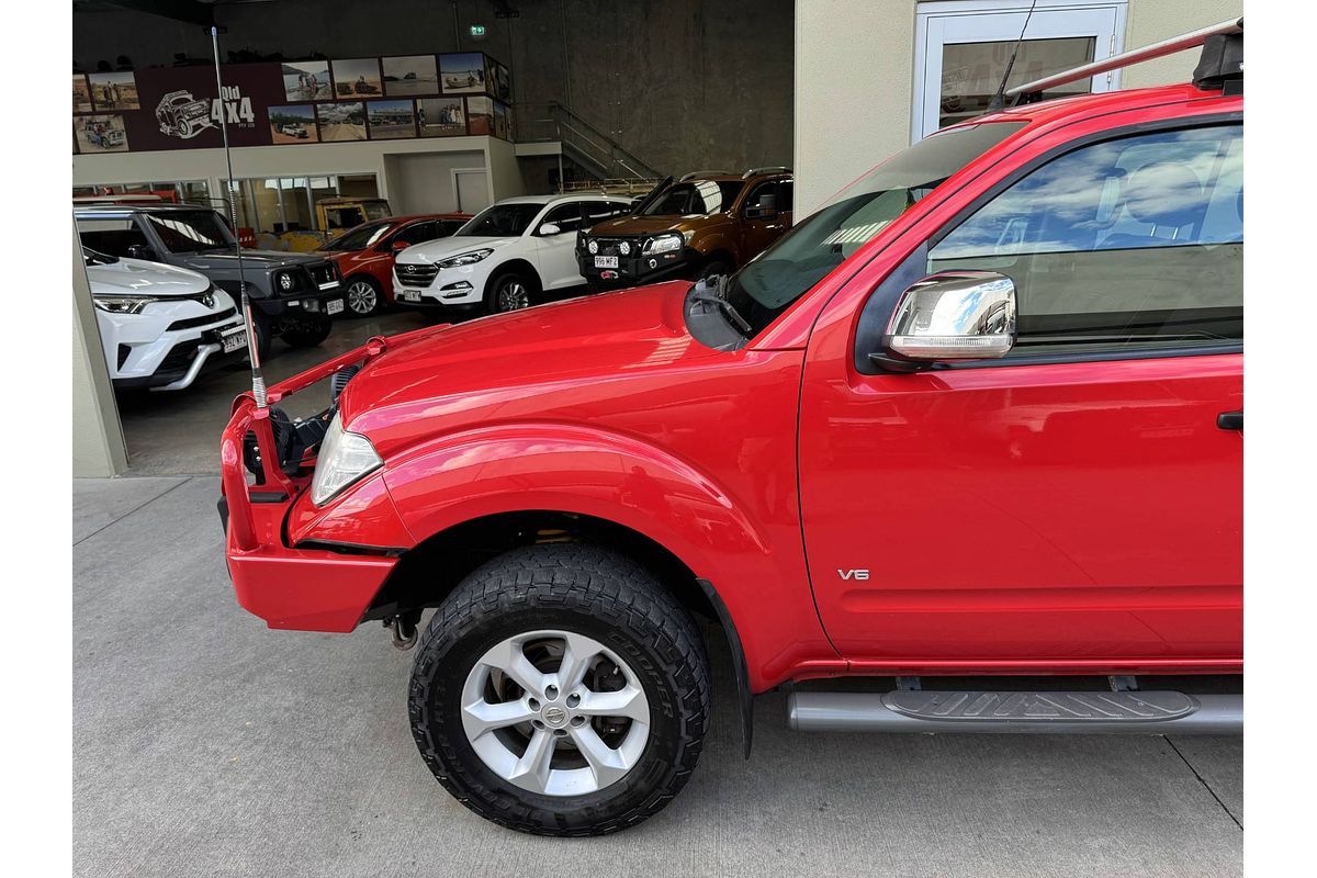 2012 Nissan NAVARA ST-X 550 DUAL CAB D40 S5 MY12
