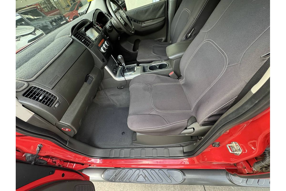 2012 Nissan NAVARA ST-X 550 DUAL CAB D40 S5 MY12