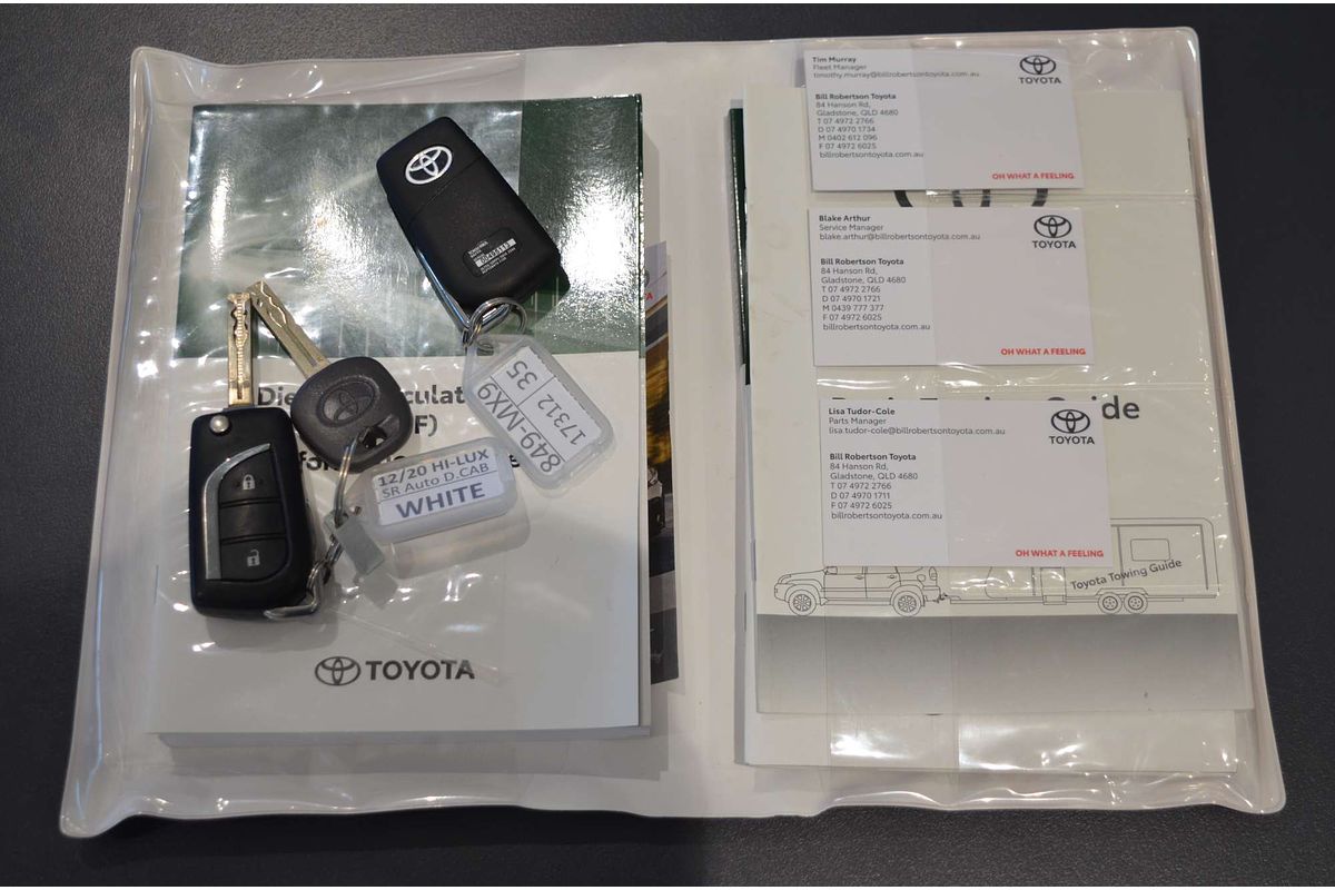2020 Toyota Hilux SR GUN126R 4X4