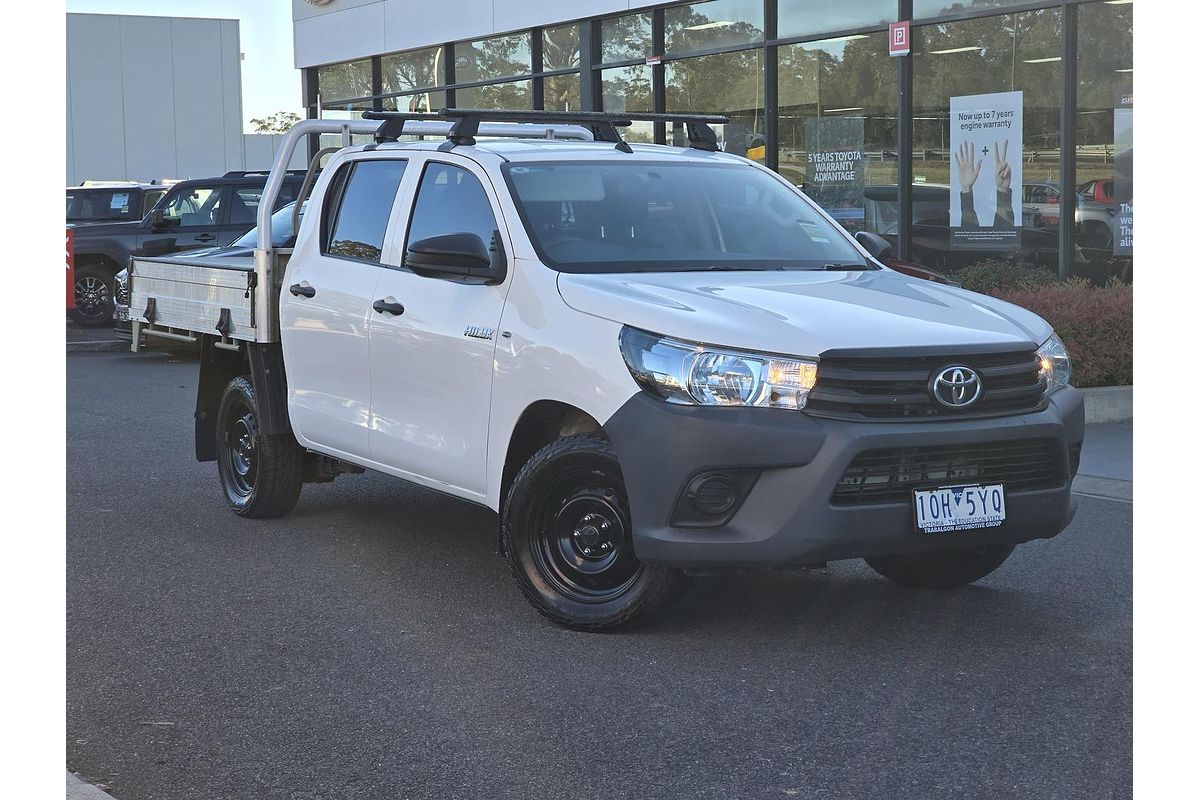 2018 Toyota Hilux Workmate TGN121R Rear Wheel Drive