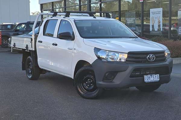 2018 Toyota Hilux Workmate TGN121R Rear Wheel Drive