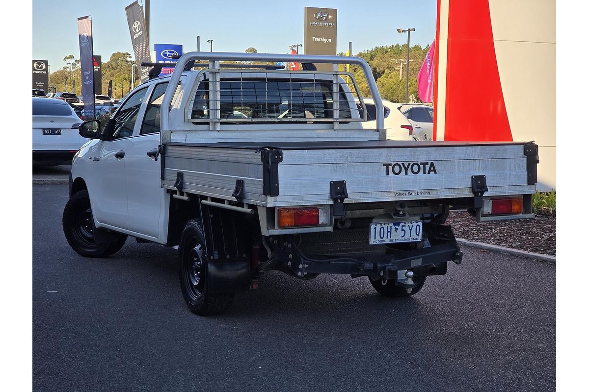 2018 Toyota Hilux Workmate TGN121R Rear Wheel Drive