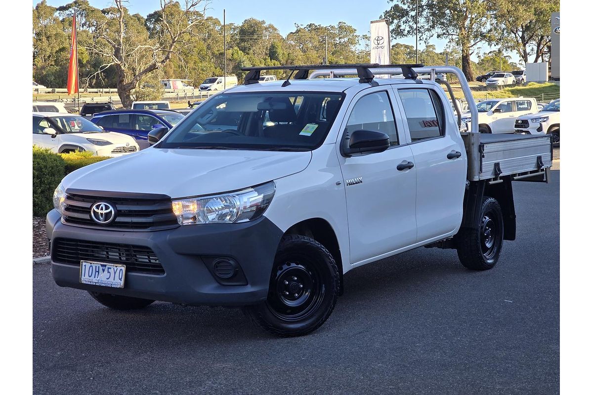 2018 Toyota Hilux Workmate TGN121R Rear Wheel Drive