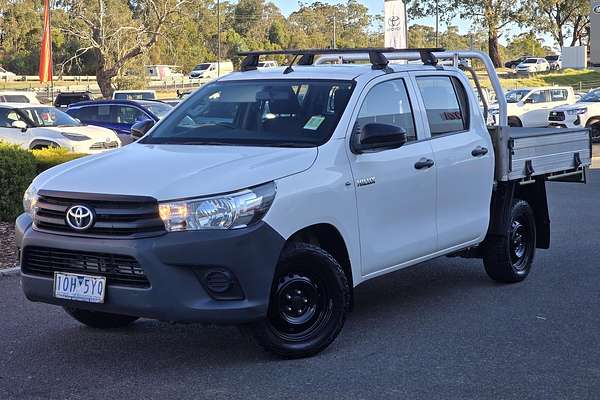 2018 Toyota Hilux Workmate TGN121R Rear Wheel Drive