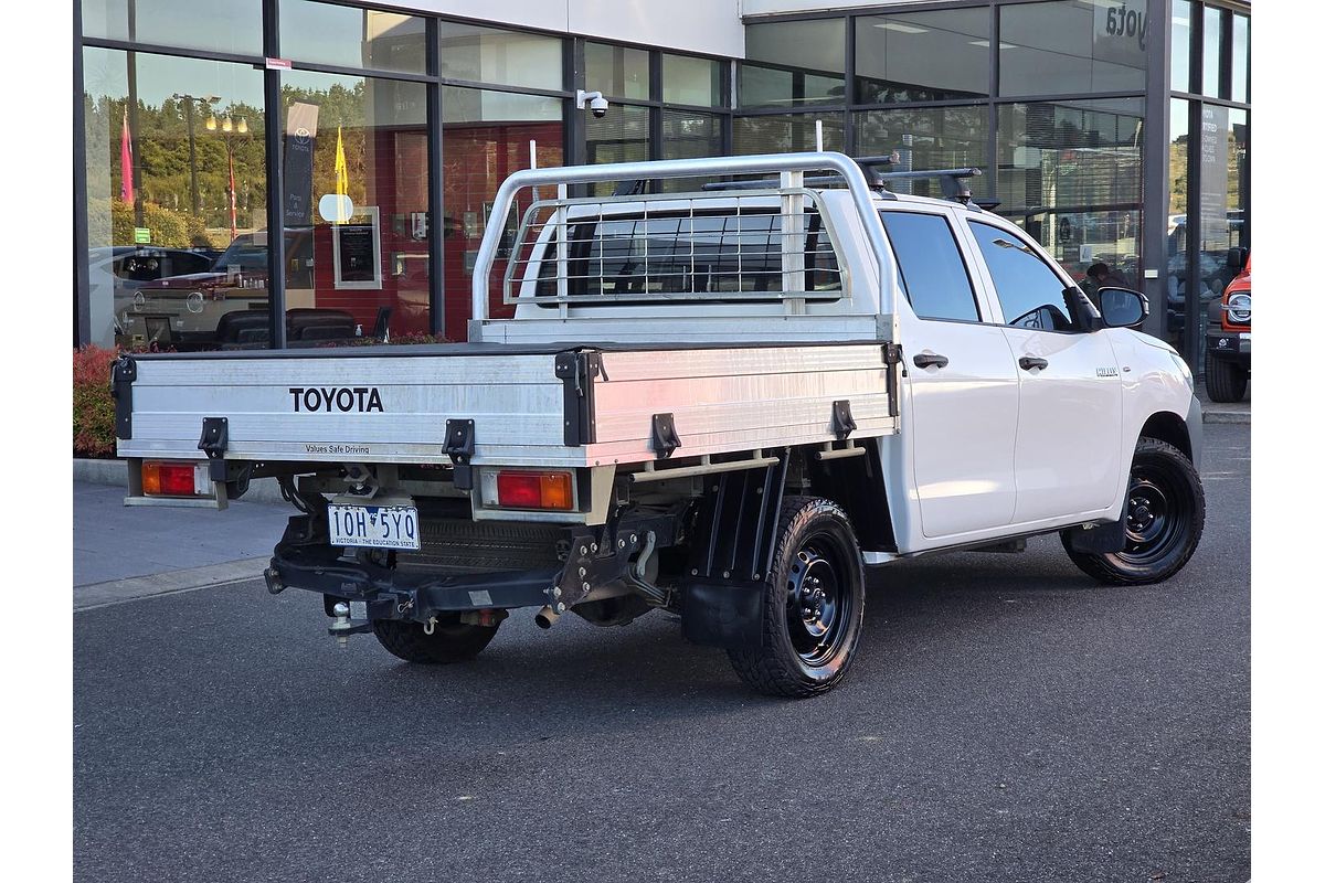 2018 Toyota Hilux Workmate TGN121R Rear Wheel Drive