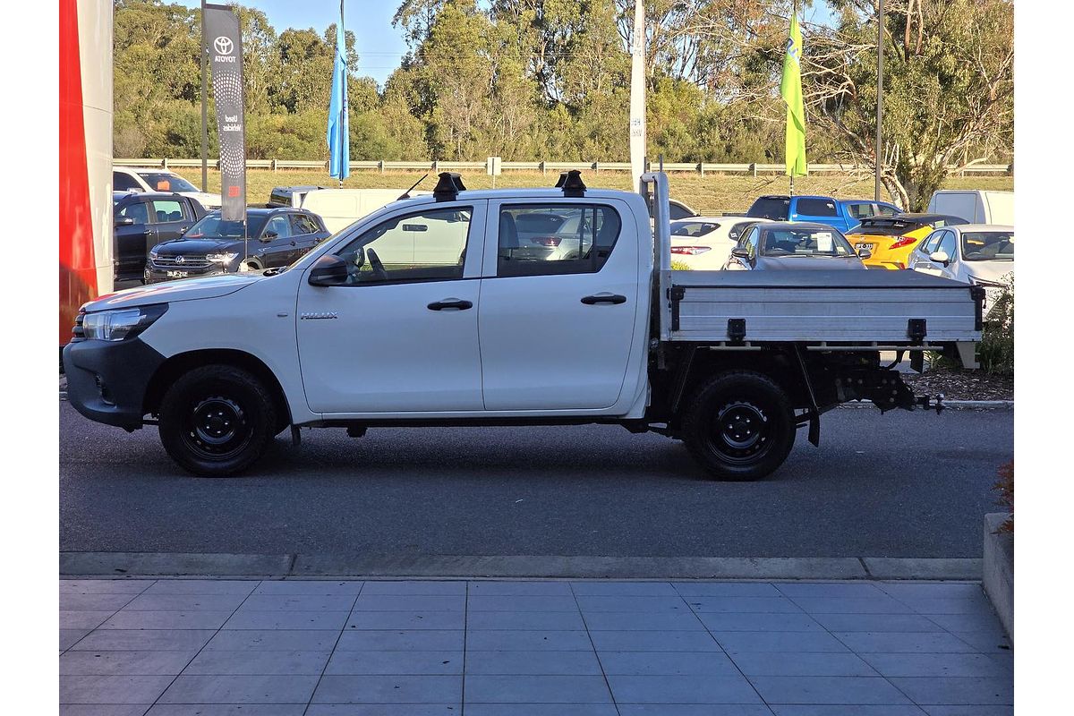 2018 Toyota Hilux Workmate TGN121R Rear Wheel Drive