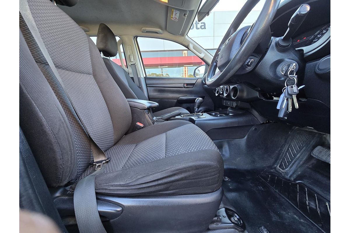2018 Toyota Hilux Workmate TGN121R Rear Wheel Drive