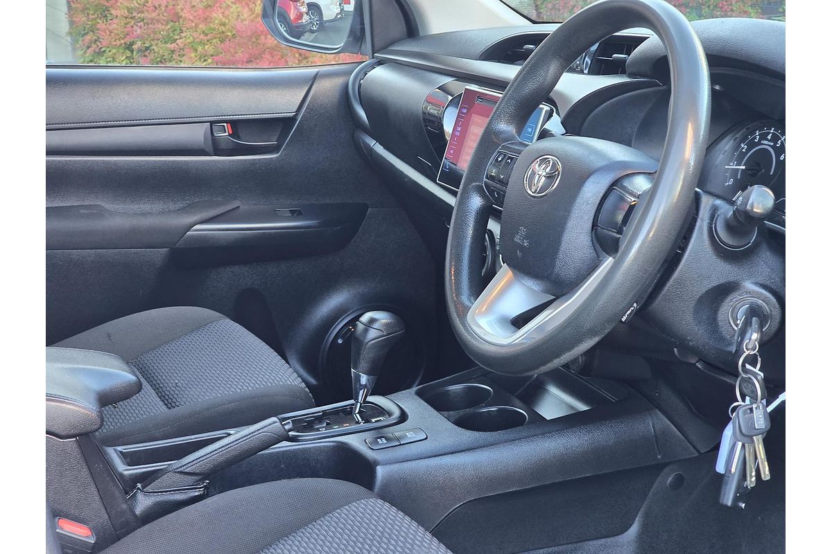 2018 Toyota Hilux Workmate TGN121R Rear Wheel Drive