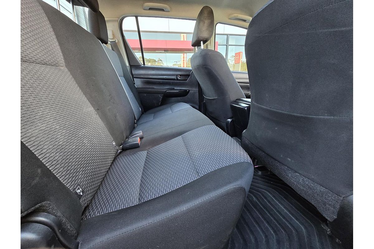 2018 Toyota Hilux Workmate TGN121R Rear Wheel Drive