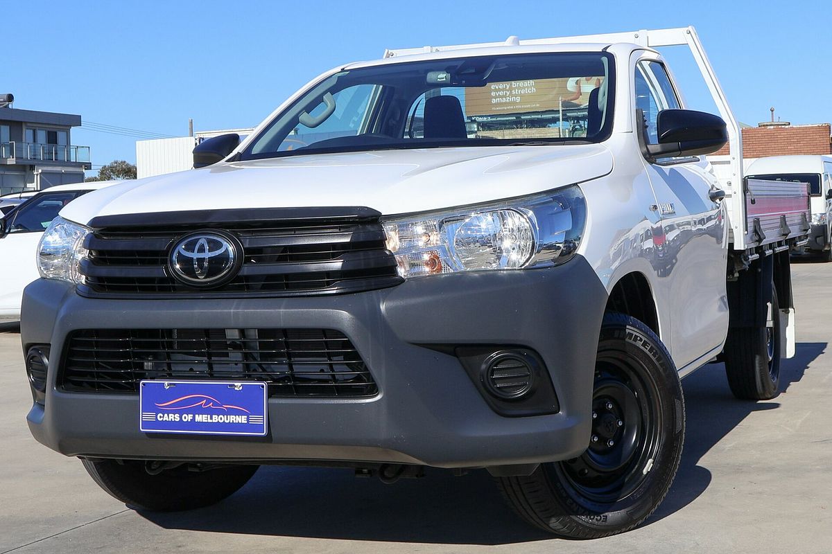 2021 Toyota Hilux Workmate TGN121R Rear Wheel Drive