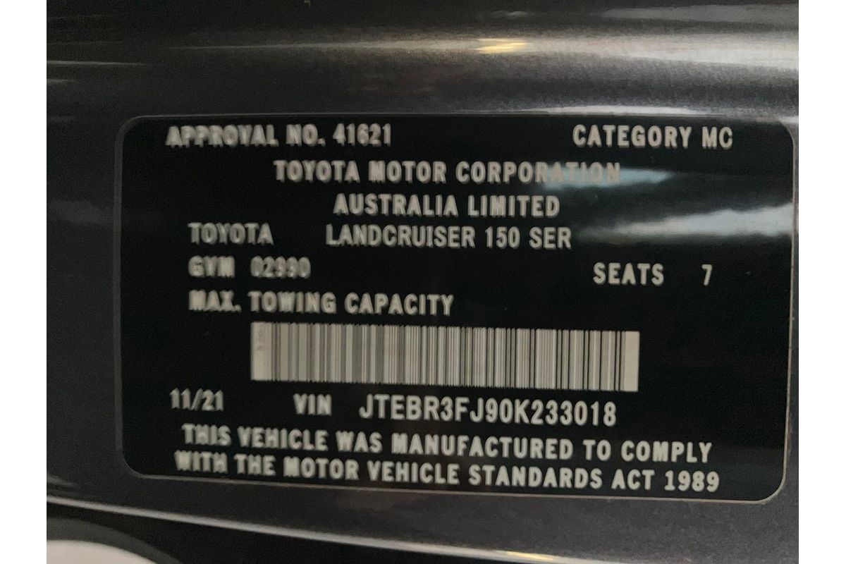 2021 Toyota Landcruiser Prado