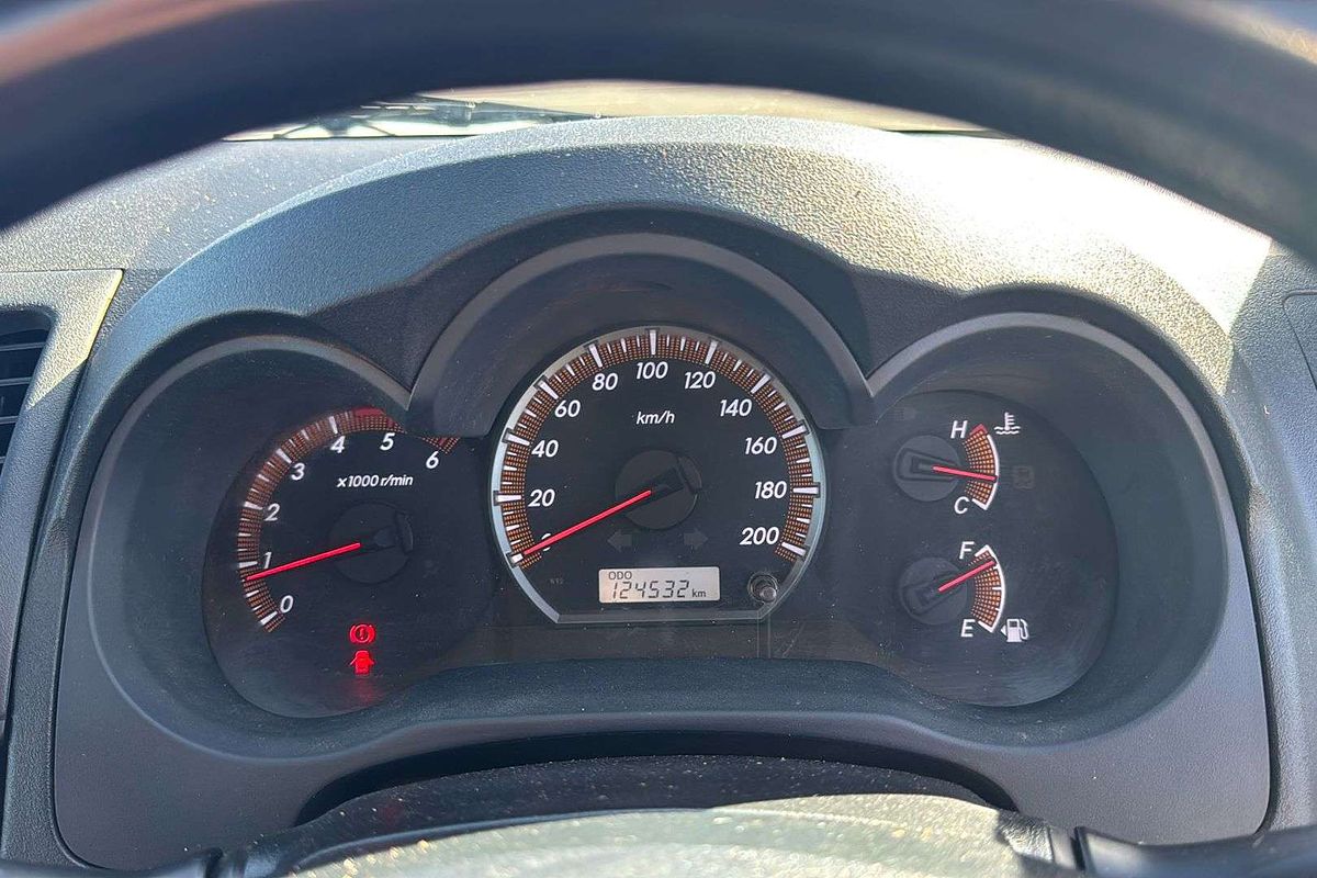 2015 Toyota Hilux SR KUN16R Rear Wheel Drive