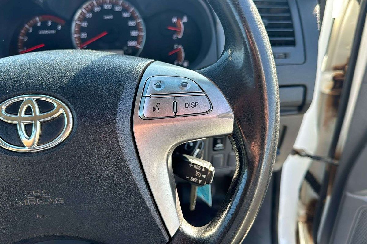 2015 Toyota Hilux SR KUN16R Rear Wheel Drive