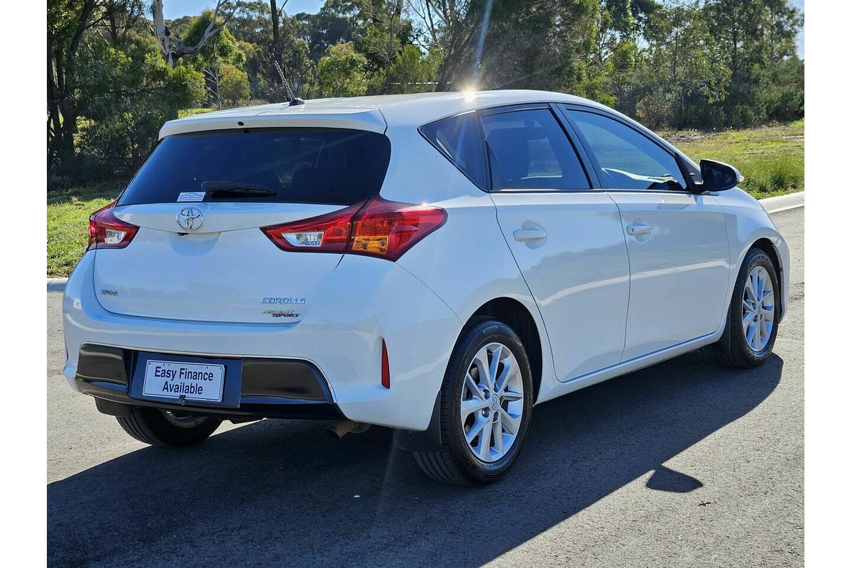 2013 Toyota Corolla Ascent Sport ZRE152R MY11