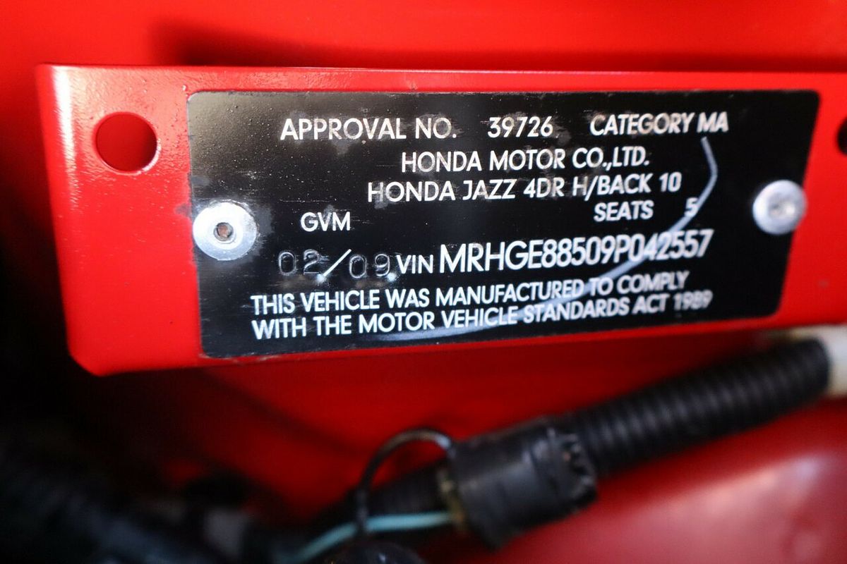 2009 Honda Jazz GLi GE