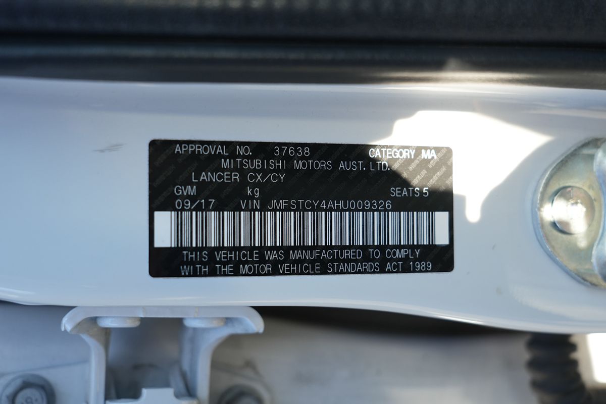 2017 Mitsubishi Lancer ES Sport CF