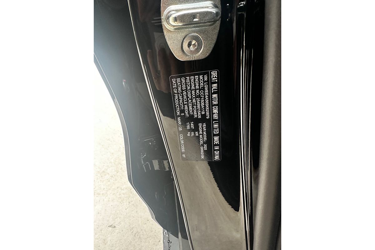 2025 GWM Haval Jolion Lux A01