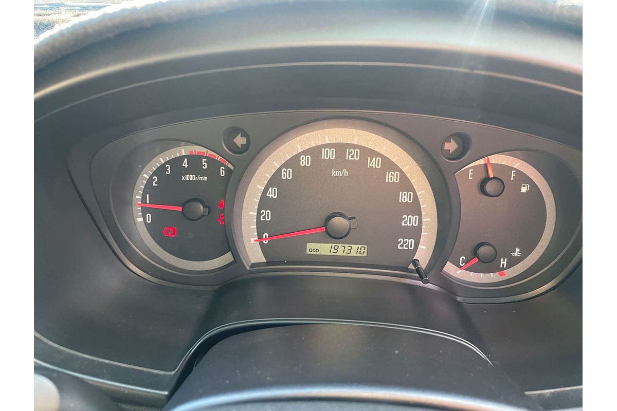 2010 Isuzu D-MAX SX Rear Wheel Drive