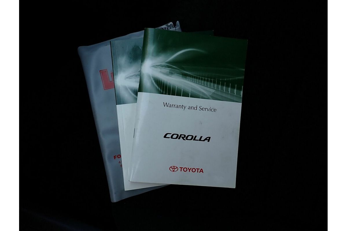 2009 Toyota Corolla Ascent ZRE152R