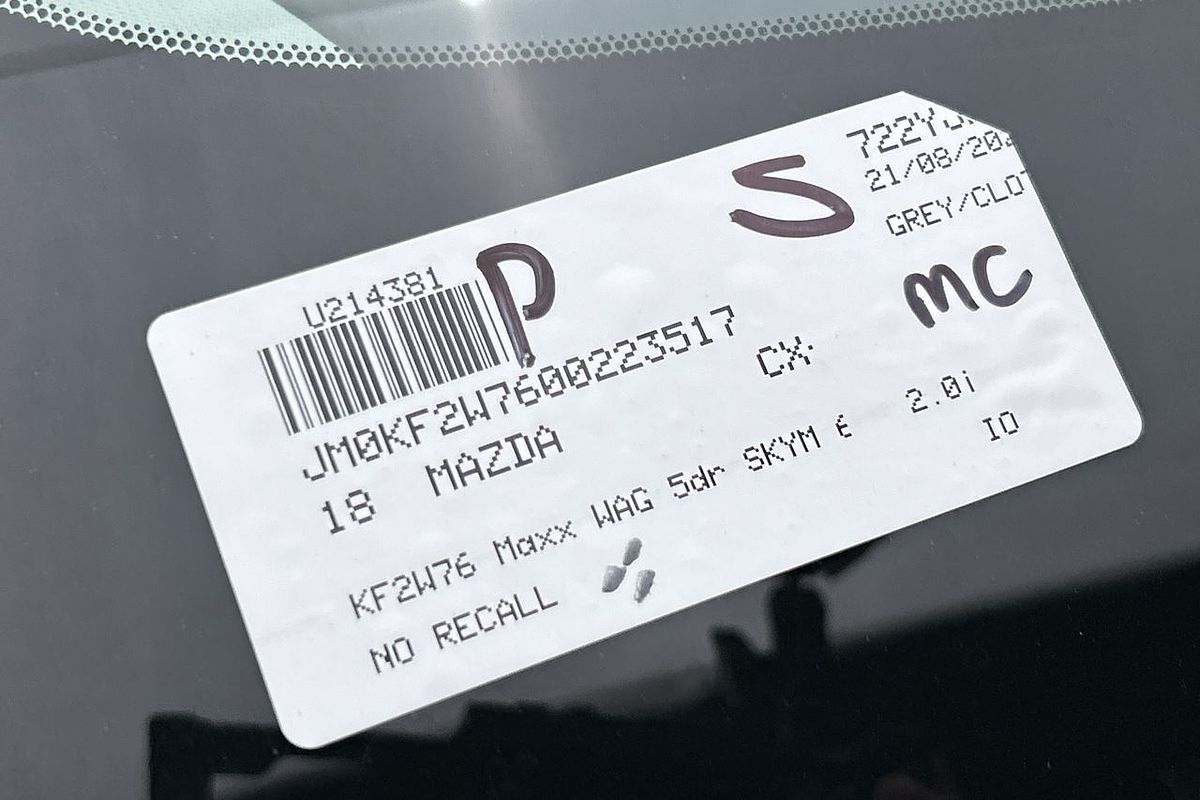 2018 Mazda CX-5 Maxx KF Series