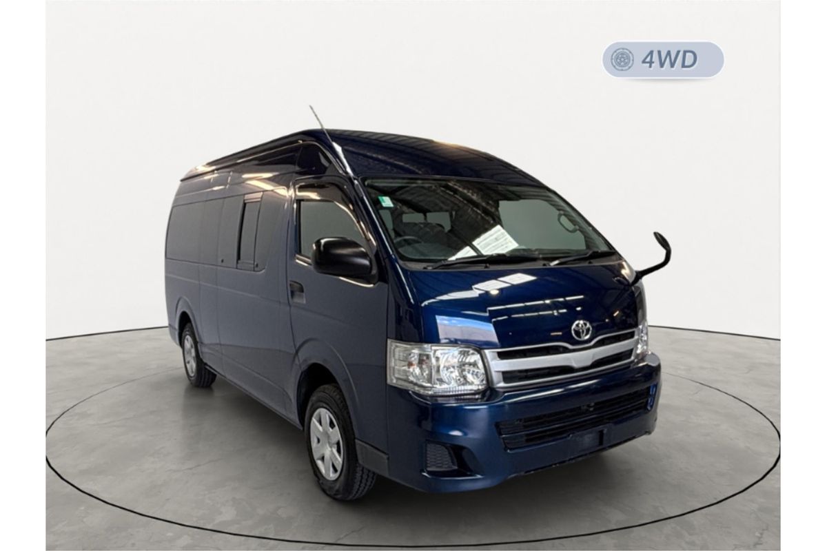 2013 Toyota Hiace Super Long High Roof DX 4WD