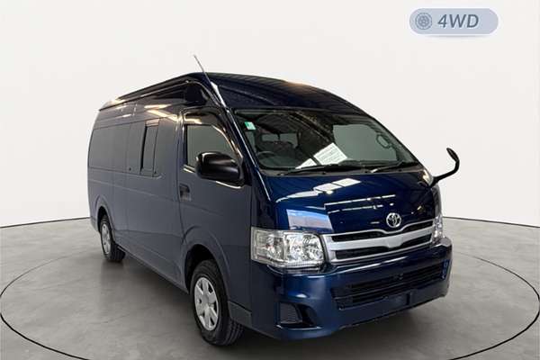 2013 Toyota Hiace Super Long High Roof DX 4WD