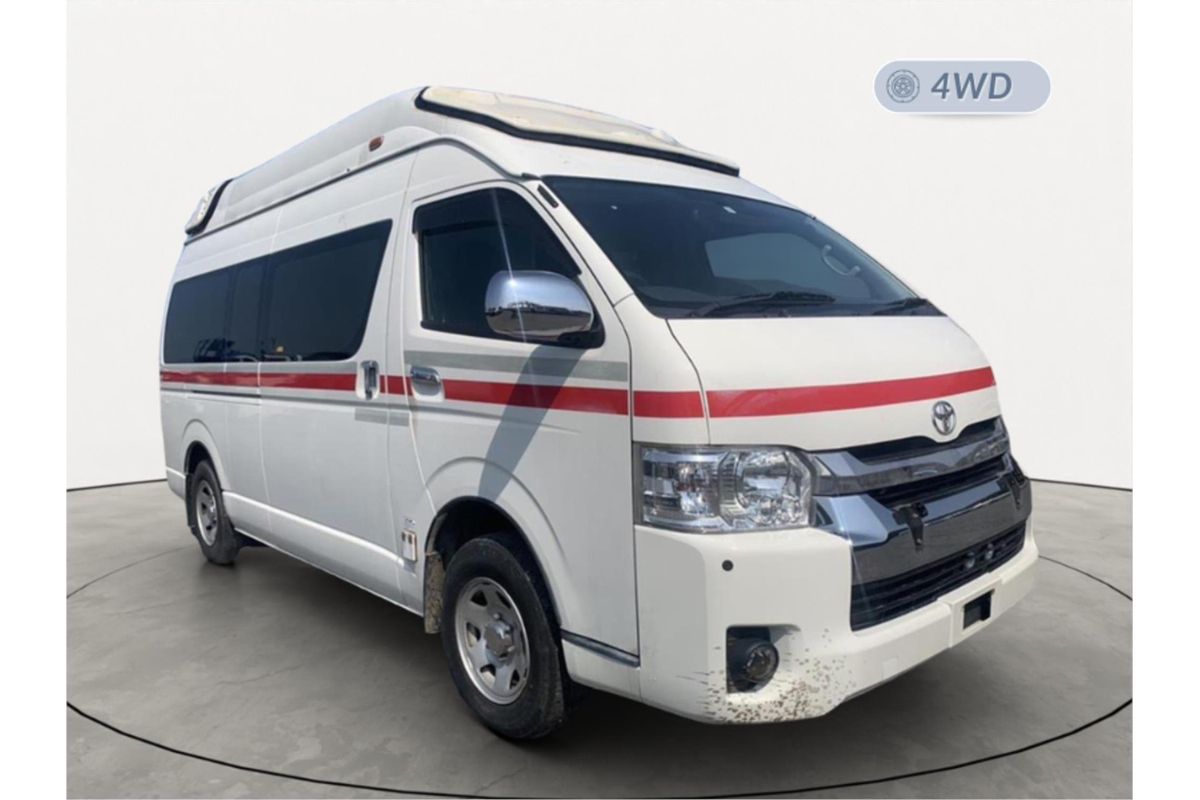 2014 Toyota Hiace SLWB Extra High Roof TRH226