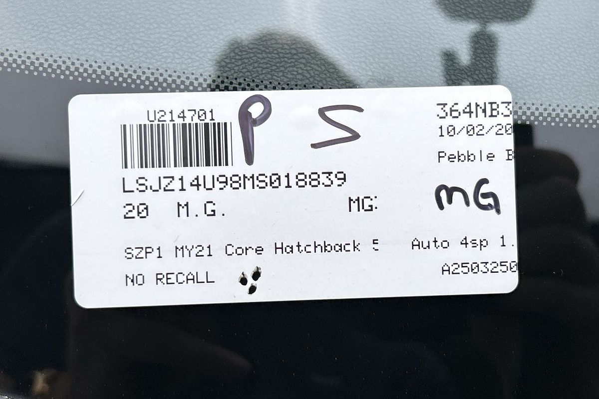 2020 MG MG3 Core