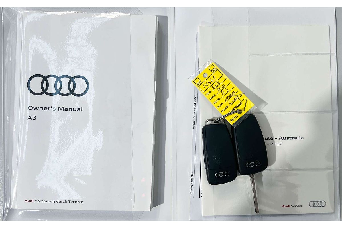 2018 Audi A3 Black Edition 8V