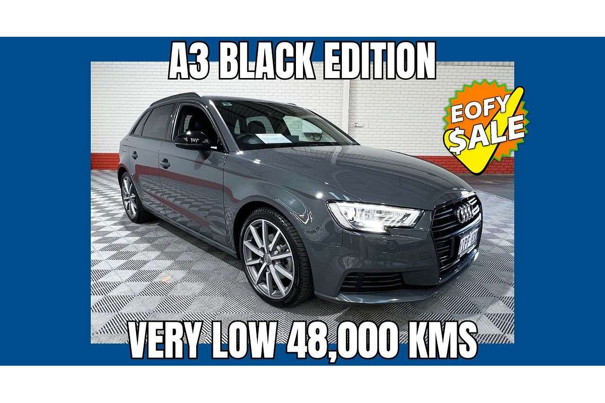 2018 Audi A3 Black Edition 8V