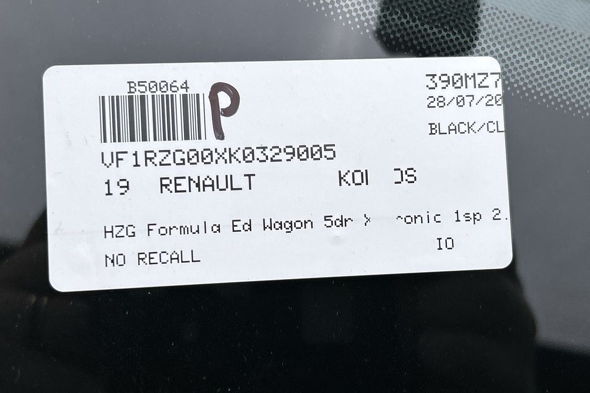 2019 Renault Koleos Formula Edition HZG
