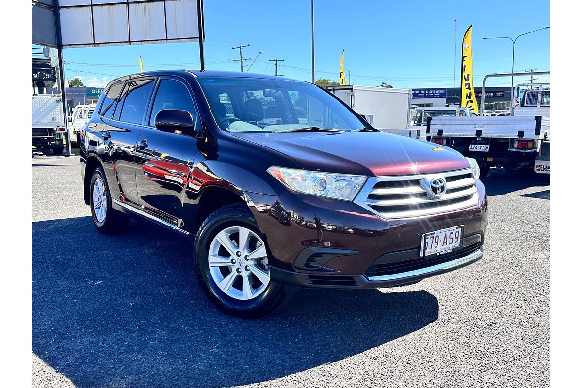 2012 Toyota KLUGER KX-R GSU40R