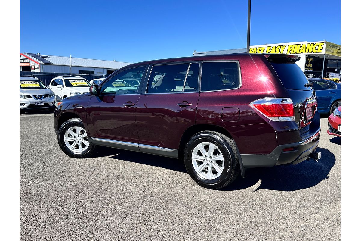 2012 Toyota KLUGER KX-R GSU40R