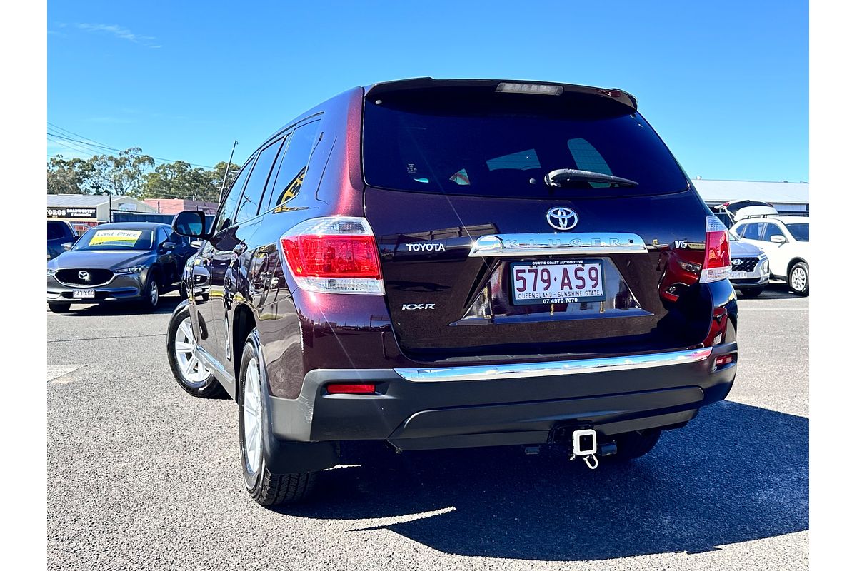 2012 Toyota KLUGER KX-R GSU40R