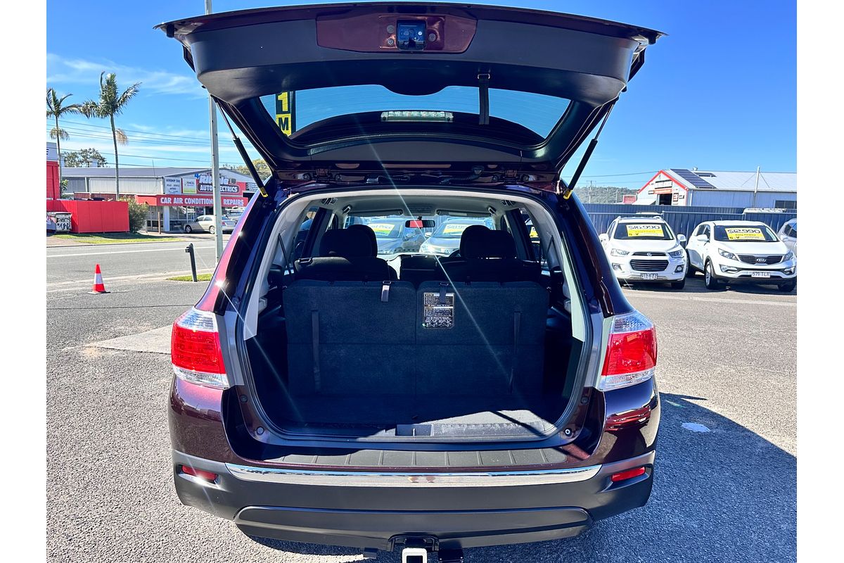 2012 Toyota KLUGER KX-R GSU40R