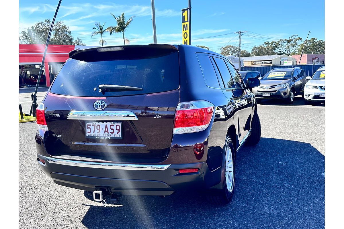 2012 Toyota KLUGER KX-R GSU40R