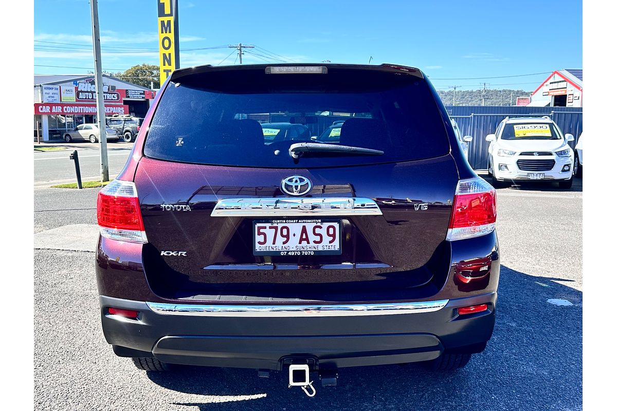 2012 Toyota KLUGER KX-R GSU40R
