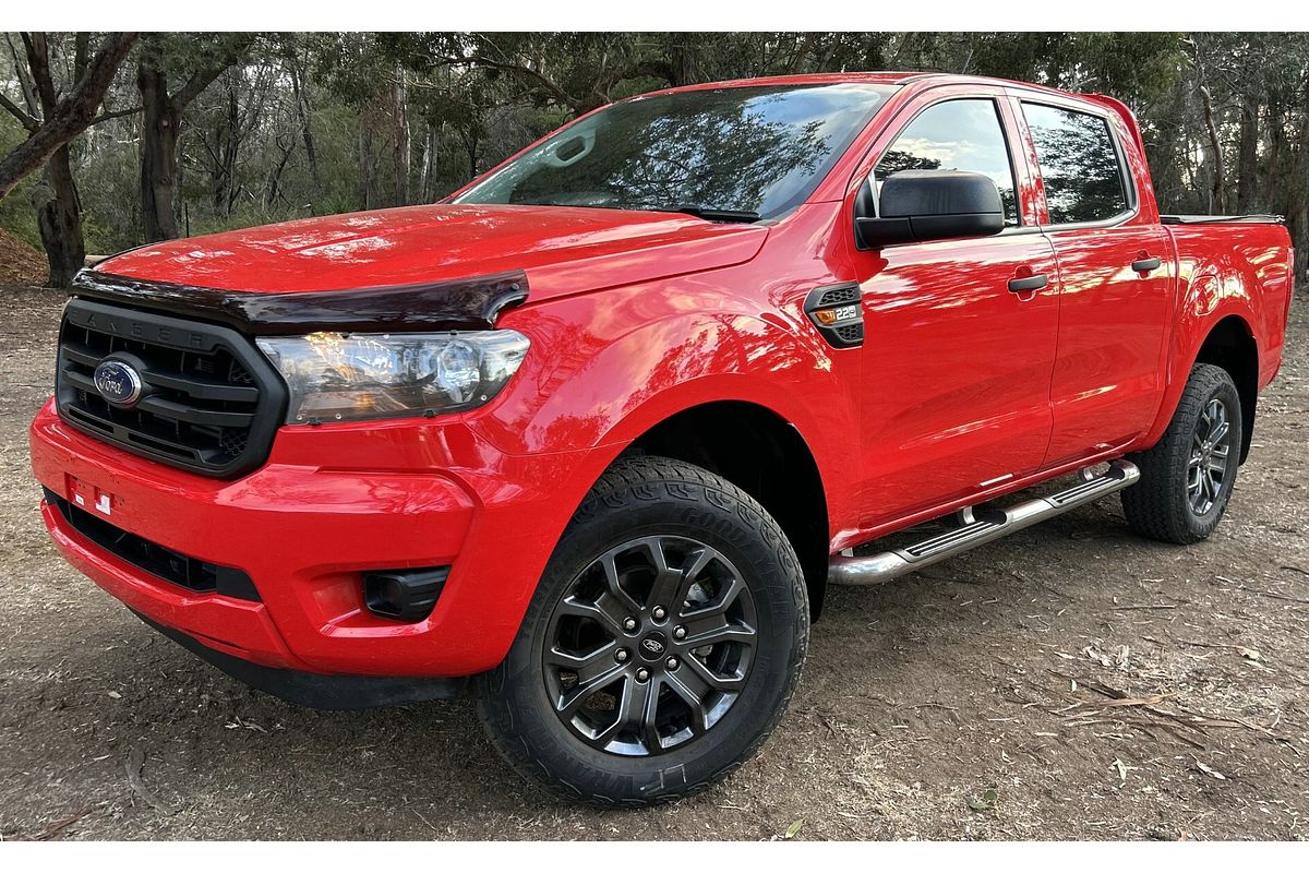 2021 Ford Ranger XL Hi-Rider PX MkIII Rear Wheel Drive L