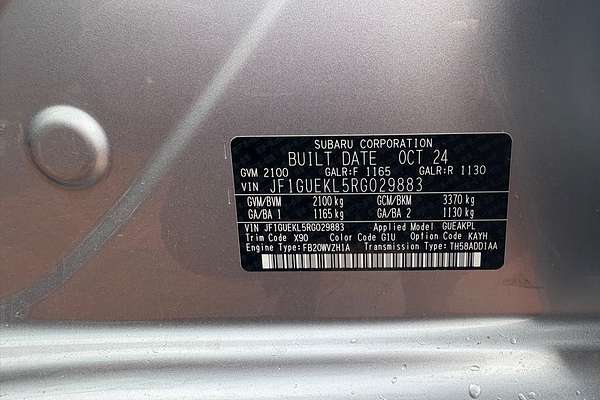 2024 Subaru Crosstrek Hybrid S G6X