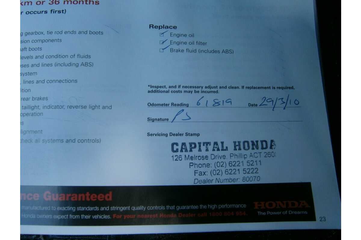 2006 Honda Jazz VTi MY06