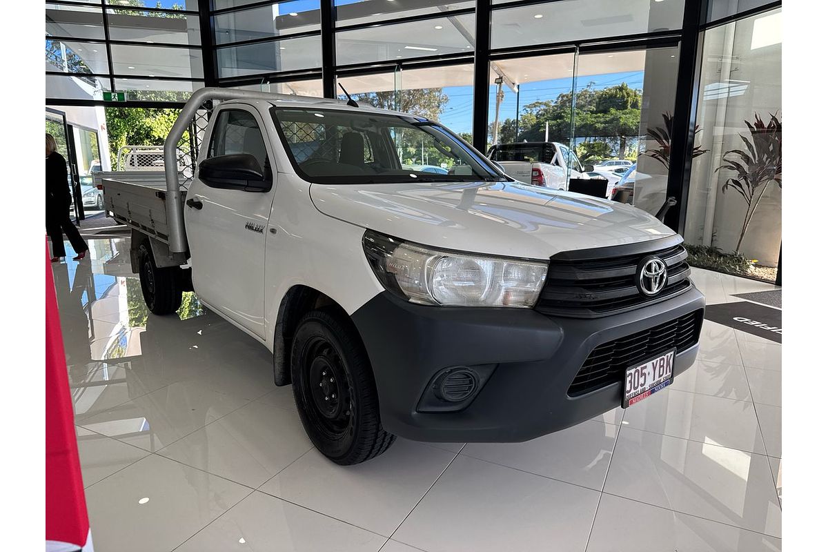 2018 Toyota Hilux Workmate GUN122R Rear Wheel Drive