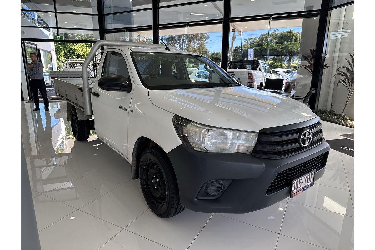 2018 Toyota Hilux Workmate GUN122R Rear Wheel Drive