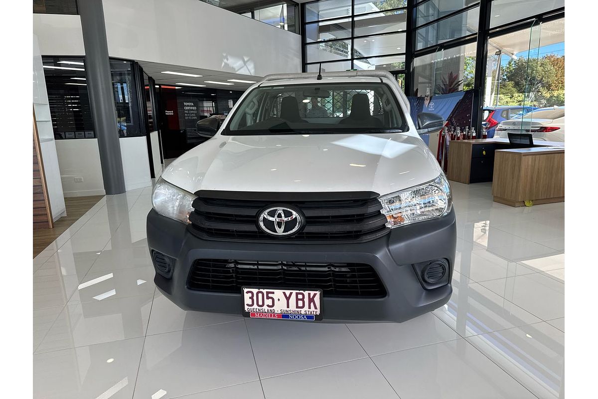 2018 Toyota Hilux Workmate GUN122R Rear Wheel Drive