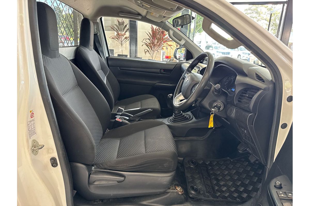 2018 Toyota Hilux Workmate GUN122R Rear Wheel Drive