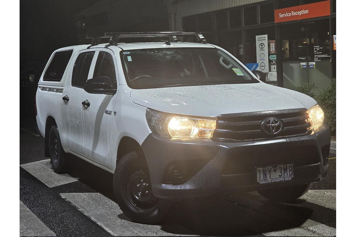 2018 Toyota Hilux Workmate TGN121R Rear Wheel Drive